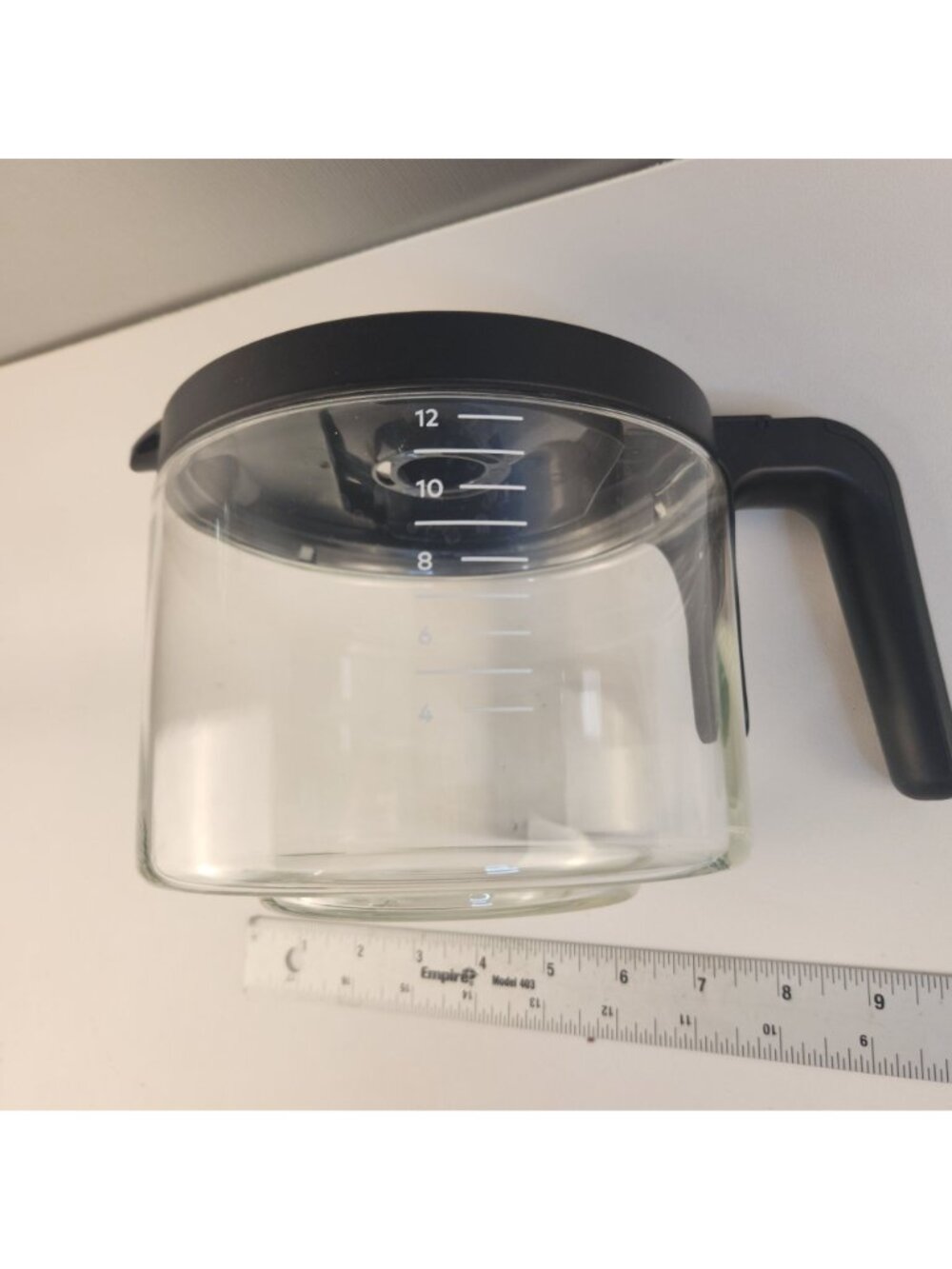 Keurig K-Duo Essentials 5000 Coffee Maker Replacement Pot 12 Cup Glass Carafe Bl - Picture 3 of 6